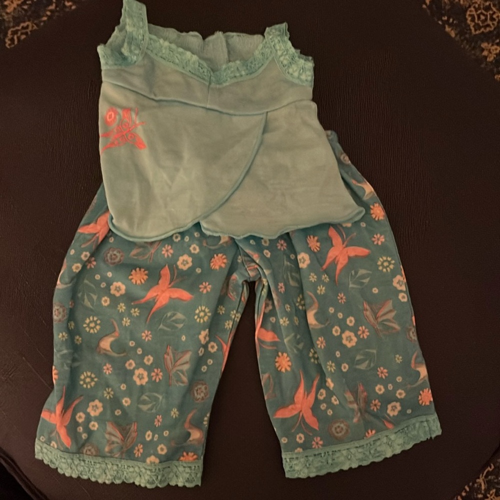 American girl accessory clothing pajama set